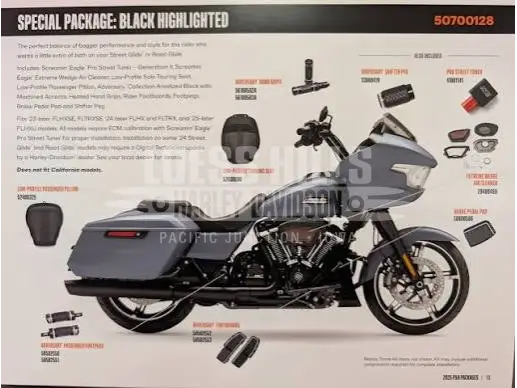 Harley-Davidson Screamin’ Eagle Special Accessory Package