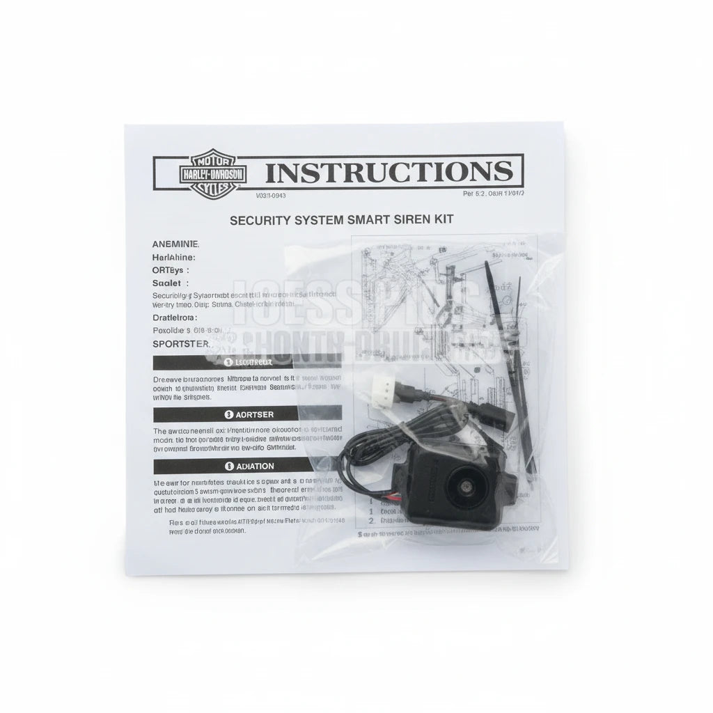 Harley Davidson Security System Smart Siren For Sportster
