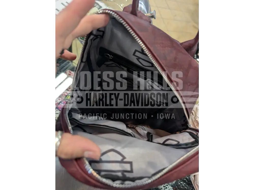 Harley-Davidson Snake Backpack MHW206/27 - Rum Red