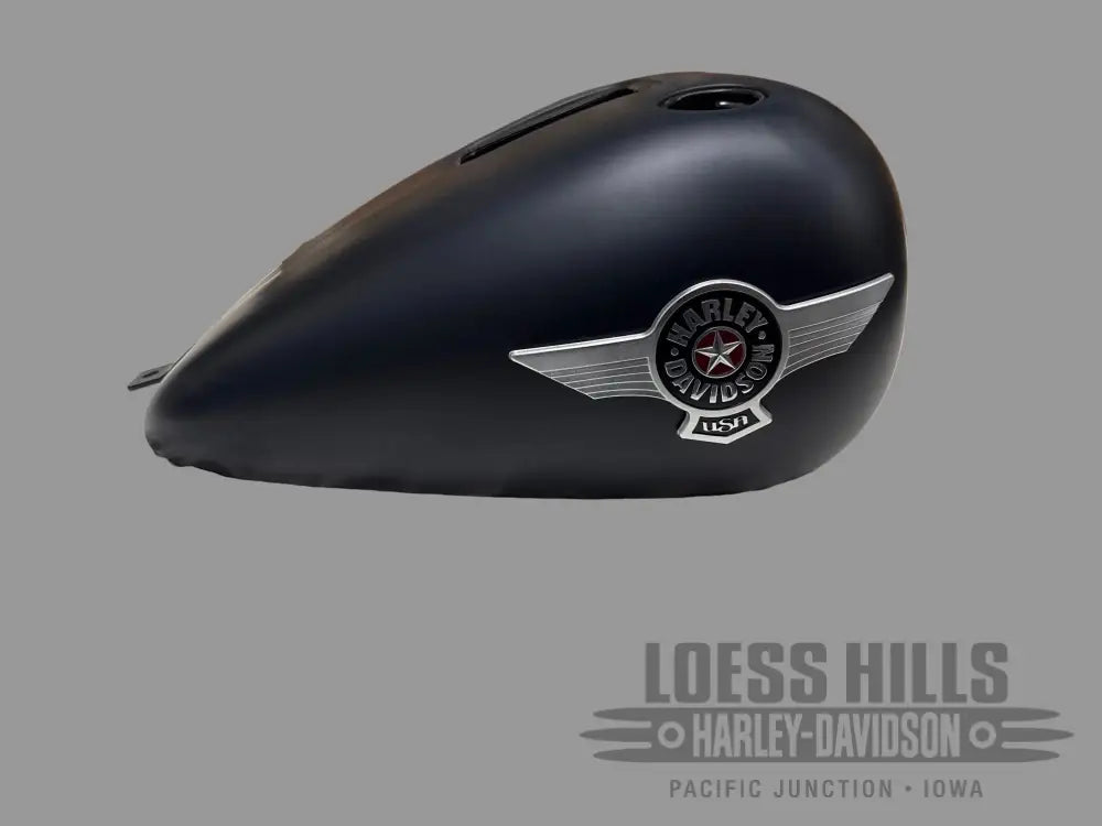 Harley Davidson Softail Fat Boy Special Matte Black Fuel