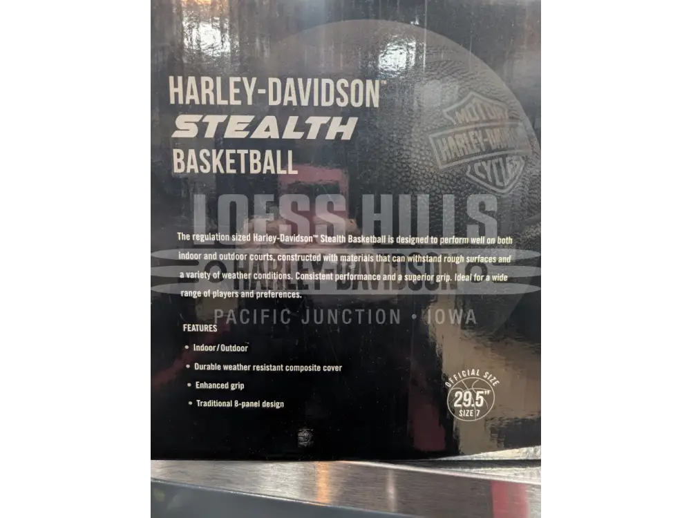 Harley-Davidson Stealth Basketball DW-66445 - Sports