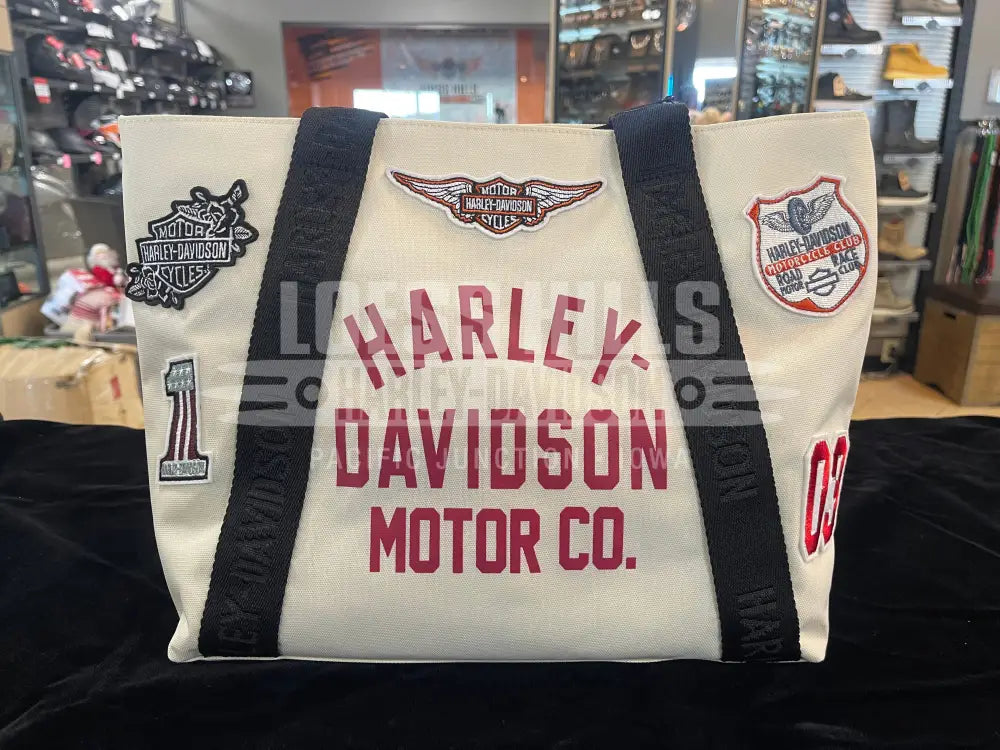 Harley-Davidson Vintage Patch Tote Bag MHW134/13 - Purse