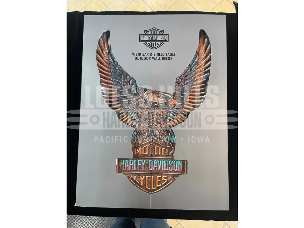 Harley-Davidson Vivid Bar & Shield Outdoor Wall Decor