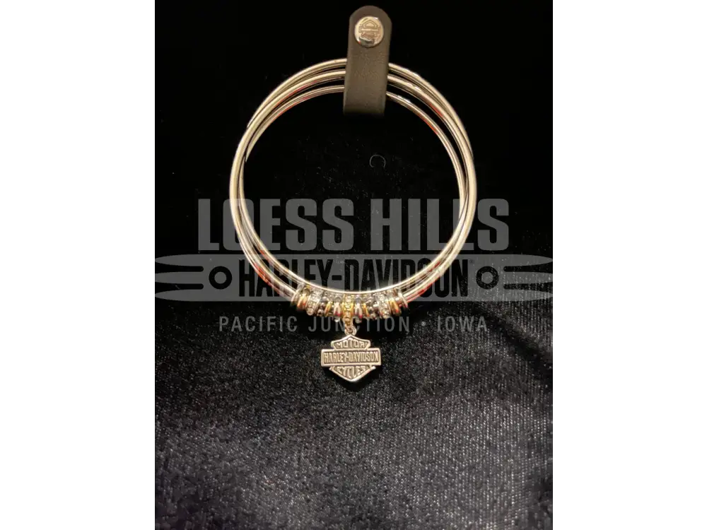 Harley-Davidson Women’s Bar & Shield Bangle Set of Three