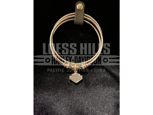 Harley-Davidson Women’s Bar & Shield Bangle Set of Three