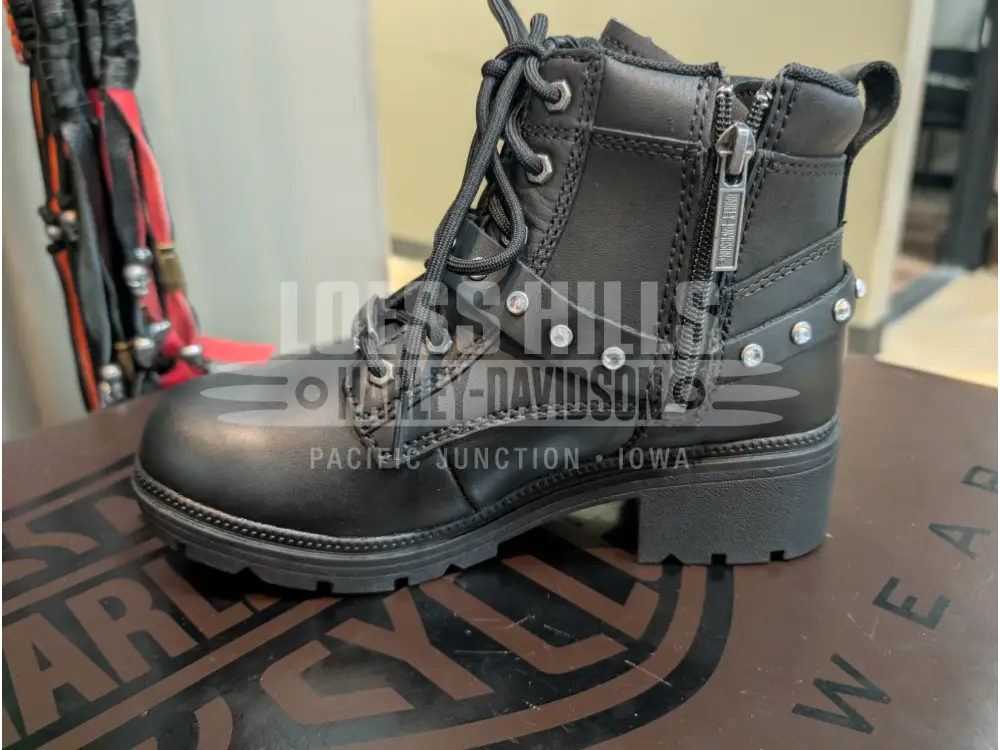 Harley-Davidson Women’s Black 4’’ Tegan Glam Boot (with