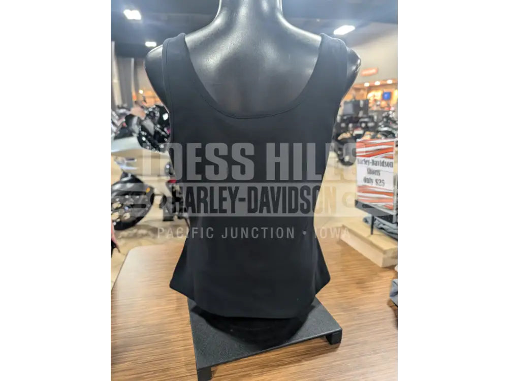 Harley-Davidson Women’s Black Blinged Willie G Tank Top