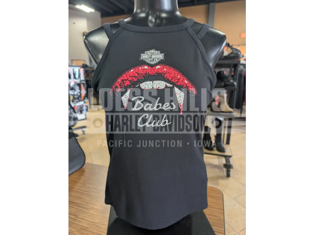 Harley-Davidson Women’s Black Immortal Bling Tank Top