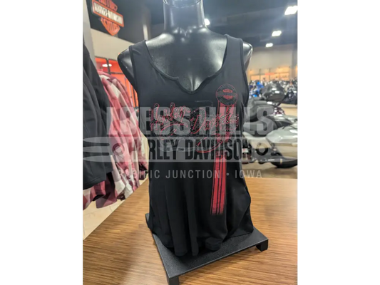 Harley-Davidson Women’s Black Rally N Ride Bling Tank Top