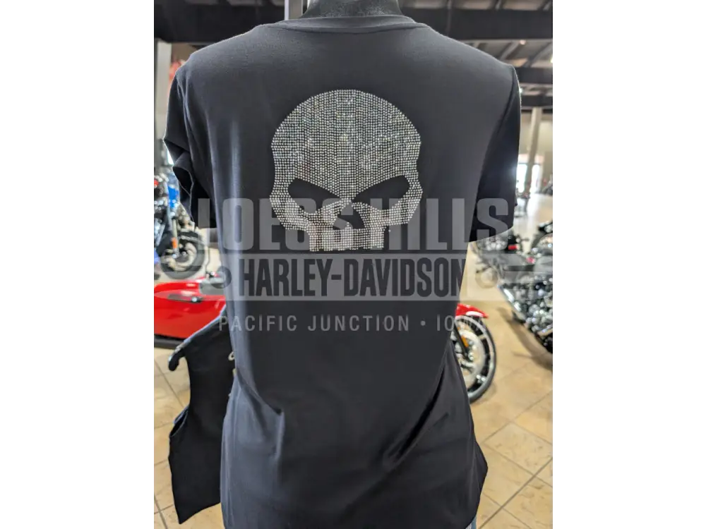 Harley-Davidson Women’s Blinged HD Willie G. T-shirt
