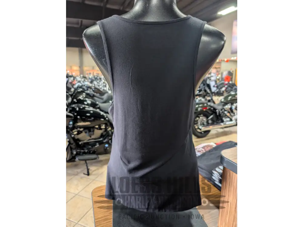 Harley-Davidson Women’s Blinged Live To Ride Notch Neck