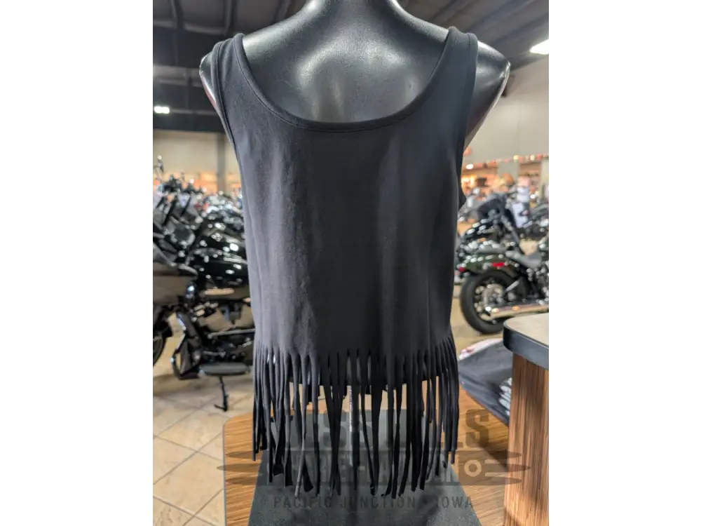 Harley-Davidson Women’s Blinged Ride To Be Free Fringe Hem
