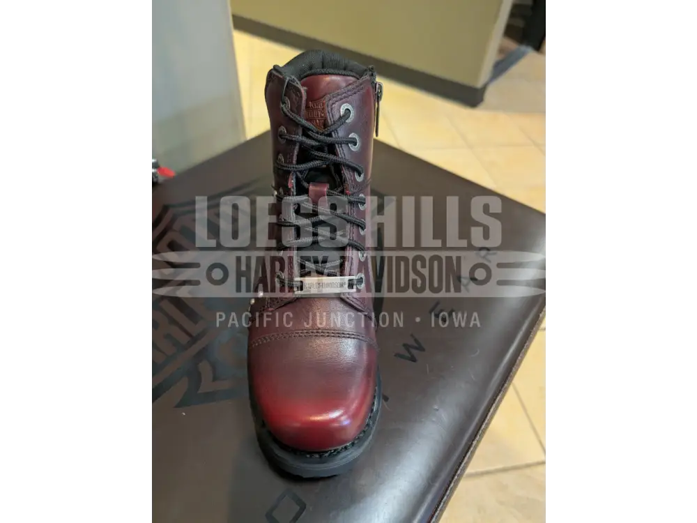 Harley-Davidson Women’s Burgundy Oakleigh Riding Boot