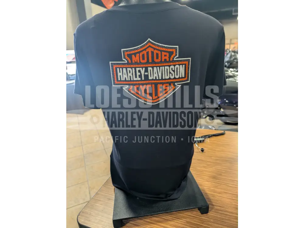 Harley-Davidson Women’s HD B&S Bling T-shirt 96767-25VW