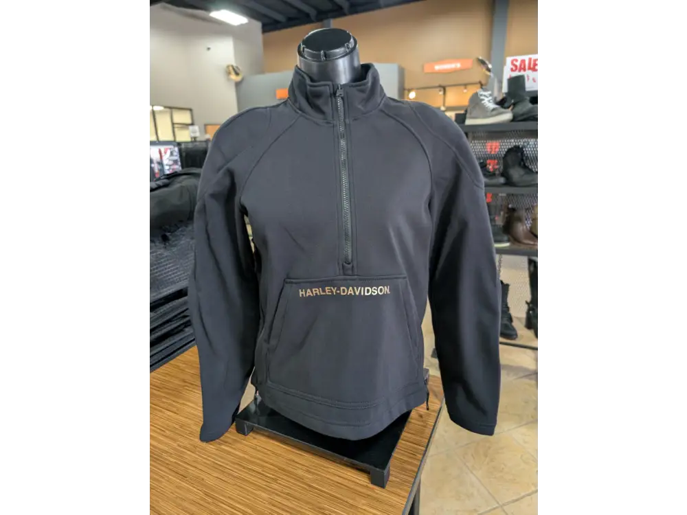 Harley-Davidson Women's HD Reflector Half-Zip Riding Fleece 97194-25VW ...