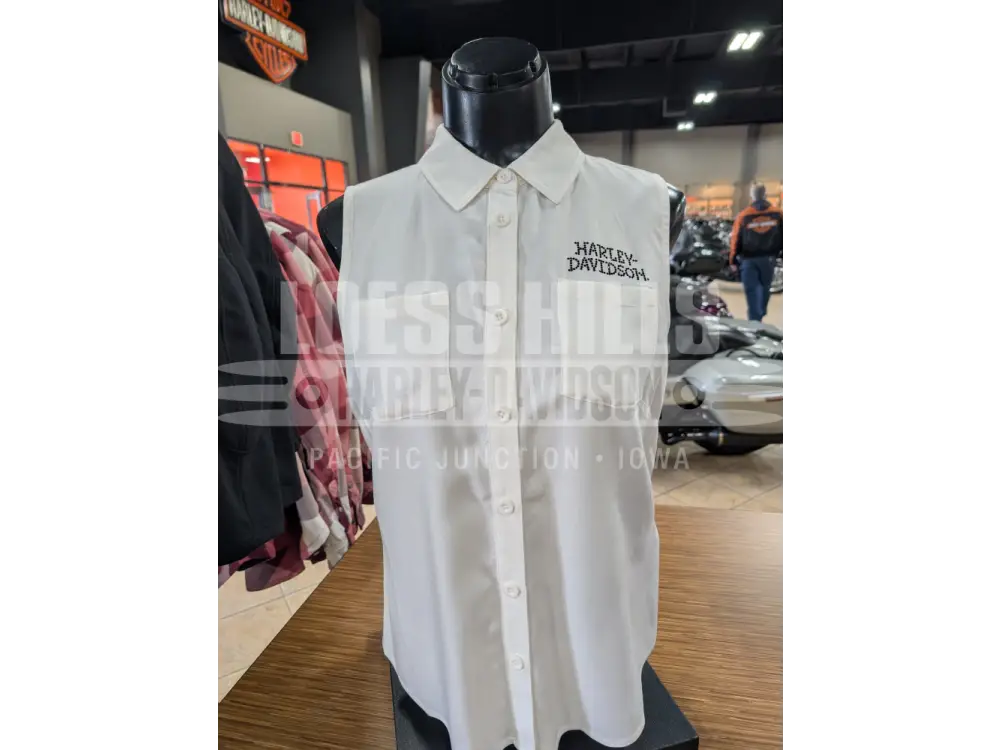 Harley-Davidson Women’s HD Willie G Button Up Tank Top