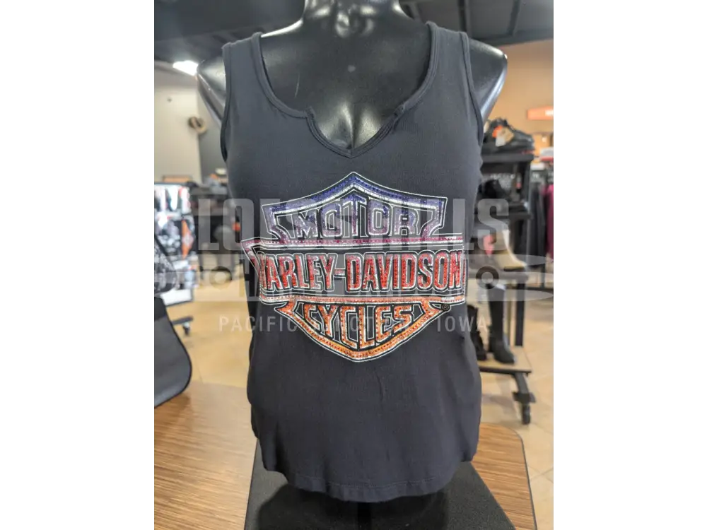 Harley-Davidson Women’s Ombre Bling B&S Black 96635-25VW