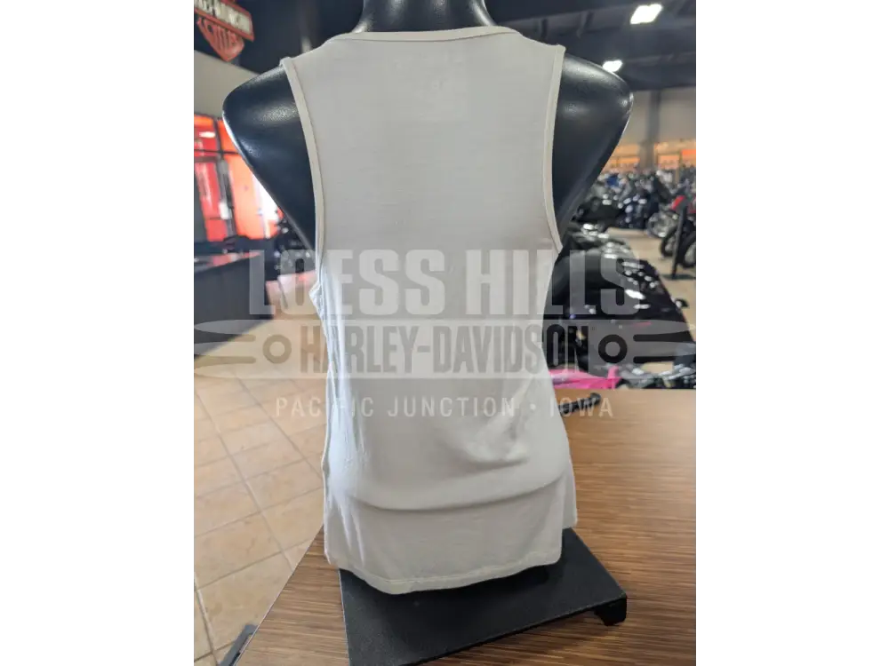 Harley-Davidson Women’s Ombre Bling B&S Off White