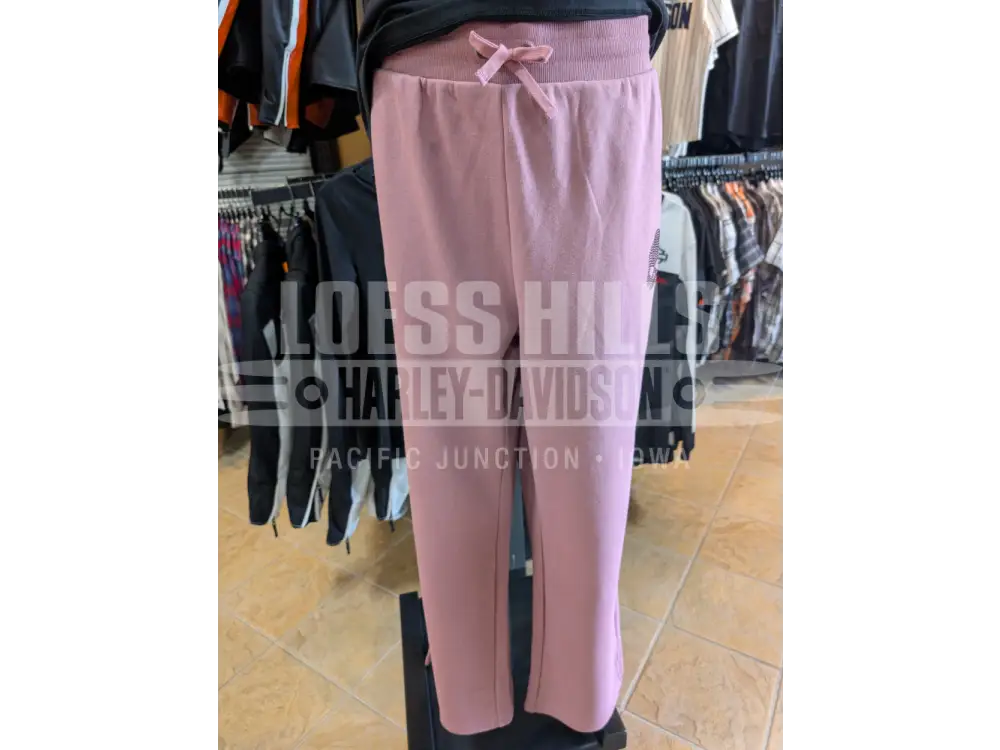 Harley-Davidson Women’s Pink Willie G. Knitted Sweatpants