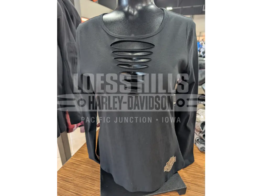 Harley-Davidson Women’s Ripped Repair Freedom Bling Long