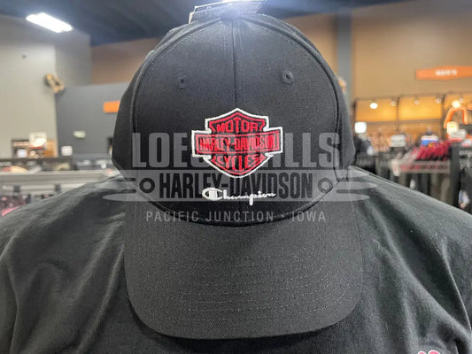 Harley-Davidson X Champion Red Adjustable Baseball Cap