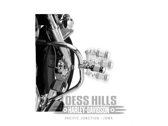Harley Davidsons - Adjustable 360 Highway Pegs. 50832-07A