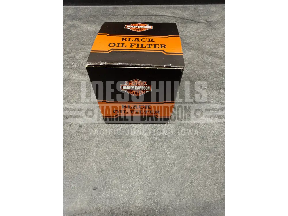 Hartley Davidson Black OEM Oil Filter 62700280 - OIL FILTER