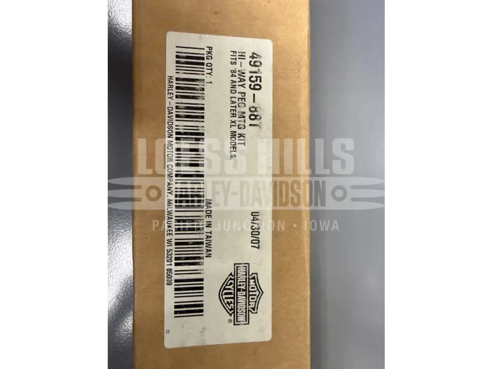 Highway Peg Mounts For Harley Sportster 1984-2003: