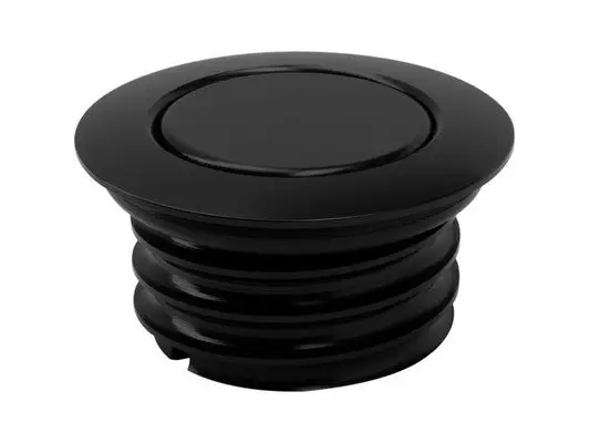 HogWorkz Black Flush Mount Pop-Up Gas Cap for Tank Topper Dash