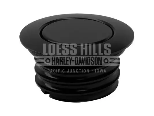 HogWorkz Black Flush Mount Pop-Up Gas Cap for Tank Topper