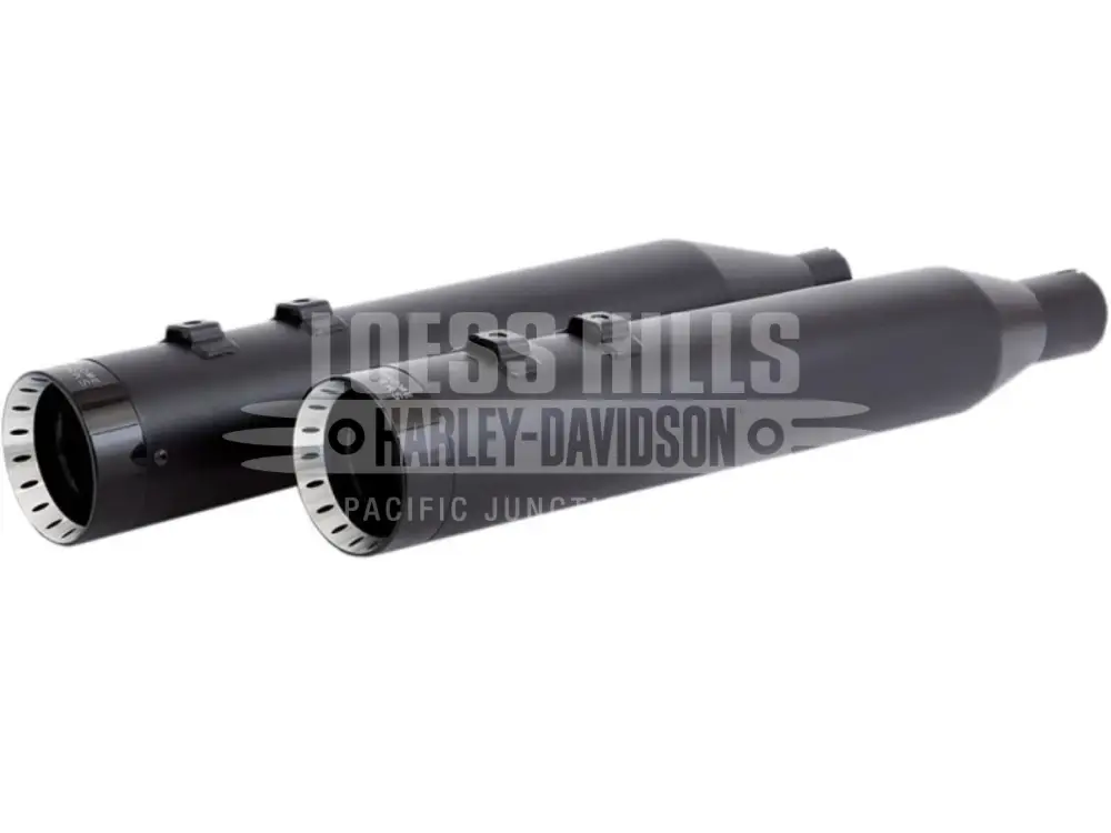 KHROME WERKS 4-1/2’’ HP-Plus® Slip-On Mufflers - Black