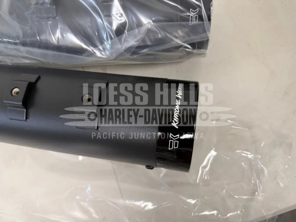 KHROME WERKS 4-1/2’’ HP-Plus® Slip-On Mufflers - Black