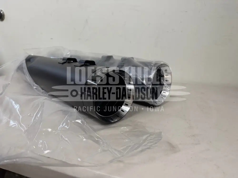 KHROME WERKS 4-1/2’’ HP-Plus® Slip-On Mufflers - Black