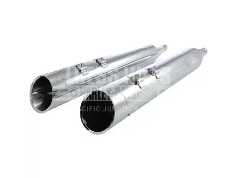 Khrome Werks: 4.5’’ HP Plus Mufflers - Chrome w/ Chrome