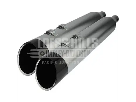 KHROME WERKS 4.5’’ Mufflers for Touring - Satin Khrome