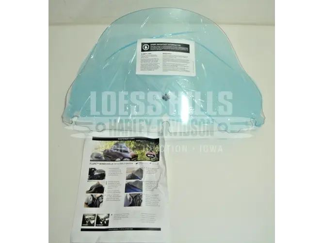 Klock Werks 11.5’’ Clear Flare Windshield: Harley Davidson