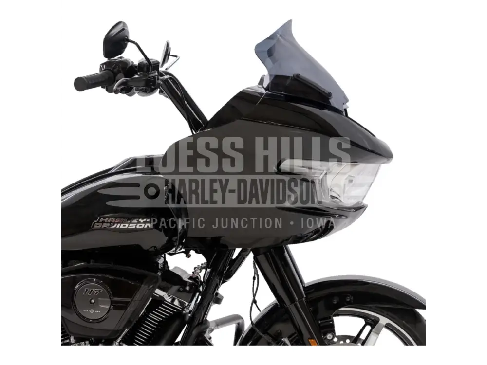 Klock Werks 11’’ Sport Flare Dark Smoke Windshield: