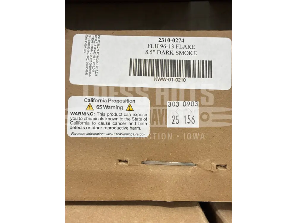 Klock Werks Dark Smoke 8.5’’ Flare Windshield