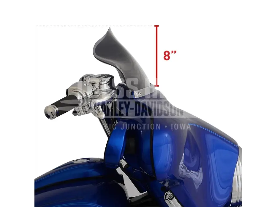 Klock Werks Dark Smoke 8.5’’ Flare Windshield