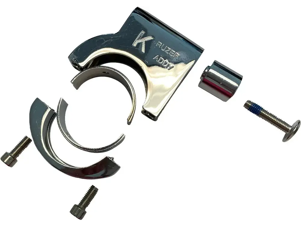Kruzer Kaddy Replacement Mount 1.5IN Bars Chrome - 571-6125