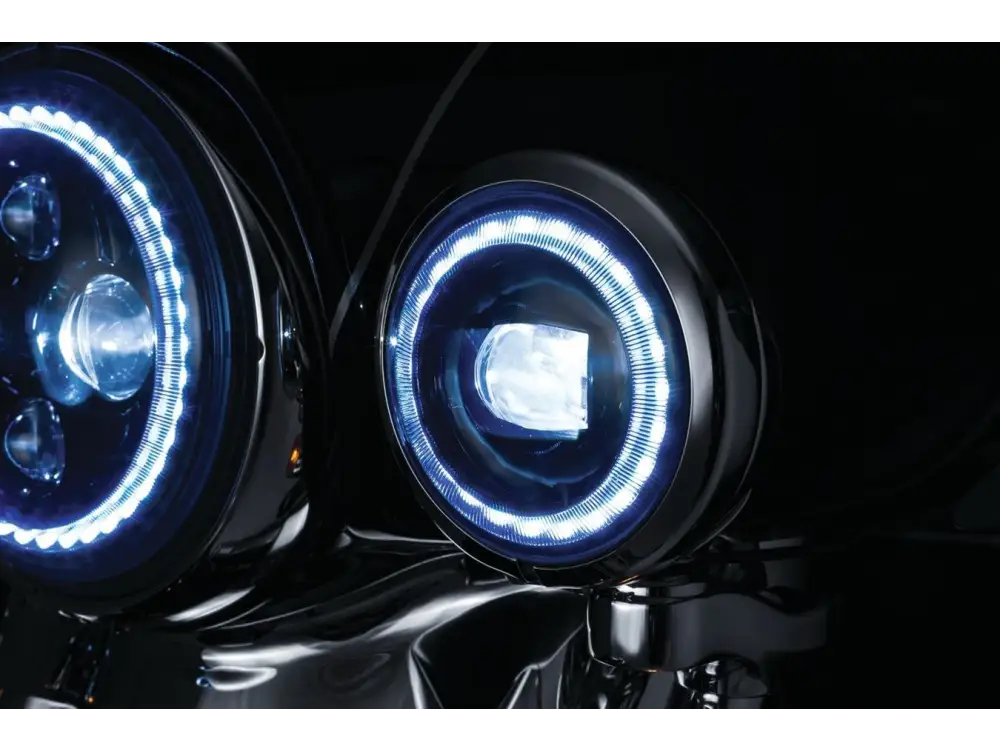 Kuryakyn 2466 Orbit Vision 4-1/2in. LED Passing Lamps