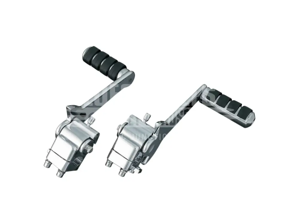 Kuryakyn 4571 Motorcycle Footpegs: Adjustable Passenger