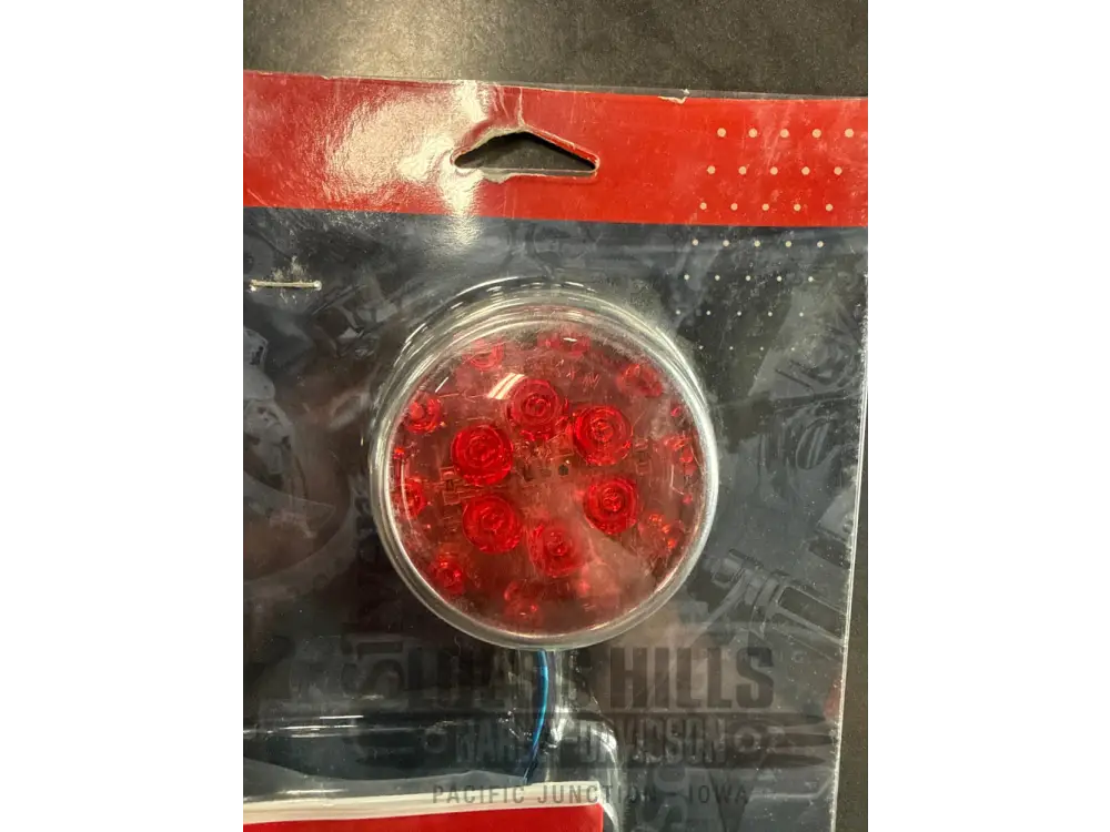Kuryakyn LED Rear Turn Signal Insert – Red (Pair) 10-17