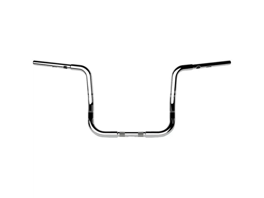 LA Chopper Chrome Twin Rounds 12’’ Ape Hanger Handlebars