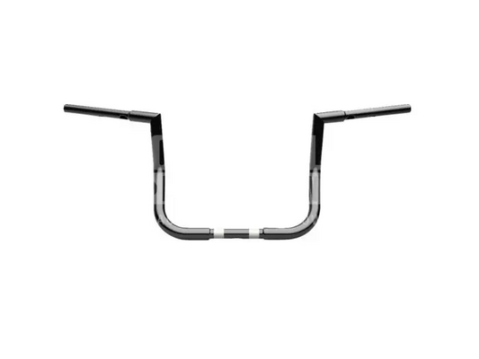 LA Chopper Gloss Black Twin Peaks 12’’ Ape Hanger