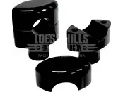 LA Choppers Hefty Smooth 1.5’’ Black Handlebar Riser