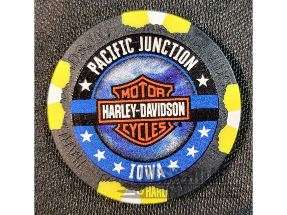 Loess Hills H-D Airplane Poker Chip CHIP-AIR - Poker Chip