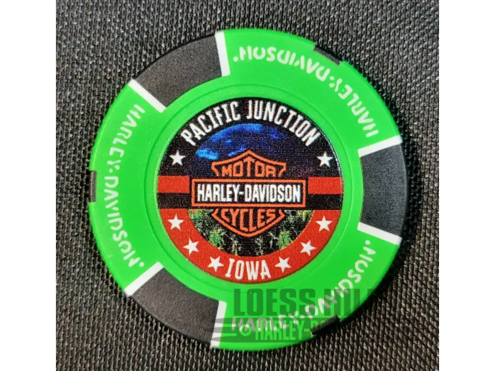 Loess Hills H-D Riders of the Corn Poker Chip CHIP-RIDERS