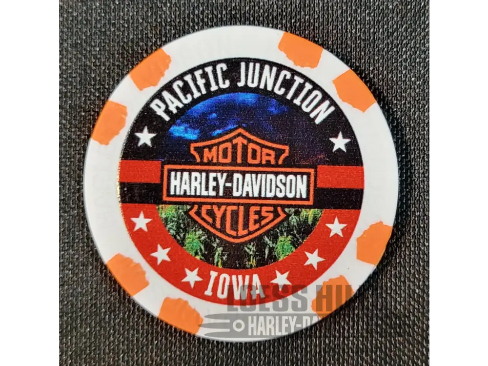 Loess Hills H-D Riders of the Corn Poker Chip CHIP-RIDERS