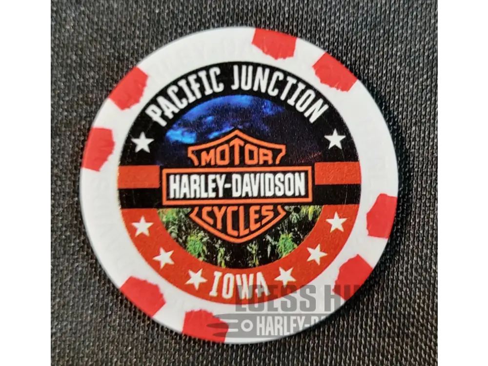 Loess Hills H-D Riders of the Corn Poker Chip CHIP-RIDERS